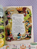 Vintage Disney's Mother Goose Little Golden Book Hardcover