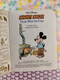 Vintage 1988 Disney's Mickey Mouse: Those Were the Days Little Golden Book Hardcover