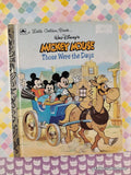 Vintage 1991 Disney's Mickey Mouse: Those Were the Days Little Golden Book Hardcover