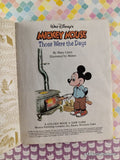 Vintage 1991 Disney's Mickey Mouse: Those Were the Days Little Golden Book Hardcover