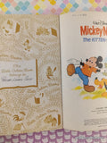Vintage 1981 12th Printing Disney's Mickey Mouse: the Kitten-Sitters Little Golden Book Hardcover
