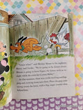 Vintage 1981 12th Printing Disney's Mickey Mouse: the Kitten-Sitters Little Golden Book Hardcover