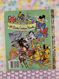 Vintage 1981 12th Printing Disney's Mickey Mouse: the Kitten-Sitters Little Golden Book Hardcover