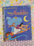 Vintage 1993 Disney's Aladdin Little Golden Book Hardcover