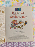 Vintage 1995 Disney's Winnie the Pooh: The Grand & Wonderful Day Little Golden Book Hardcover