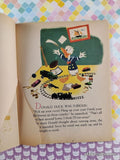 Vintage 1950 1st Printing Donald Duck's Adventure Mickey Mouse Club Hardcover