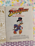 Vintage 1991 Disney's Duck Tales: the Hunt for the Giant Pearl Little Golden Book Hardcover