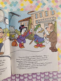 Vintage 1991 Disney's Duck Tales: the Hunt for the Giant Pearl Little Golden Book Hardcover