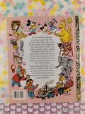 Vintage 1991 Disney's Mickey Mouse Heads for the Sky Little Golden Book Hardcover