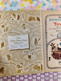 Vintage 1973 16th Printing Disney's Donald Duck's Toy Train Little Golden Book Hardcover