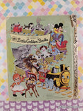 Vintage 1973 16th Printing Disney's Donald Duck's Toy Train Little Golden Book Hardcover