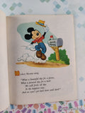 Vintage 1981 25th Printing Disney's Mickey Mouse's Picnic Little Golden Book Hardcover