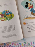 Vintage 1981 25th Printing Disney's Mickey Mouse's Picnic Little Golden Book Hardcover