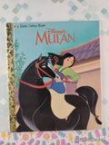 Vintage 1998 1st Edition Disney's Mulan Little Golden Book Hardcover