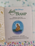 Vintage 1993 Disney's Lady & the Tramp Little Golden Book Hardcover