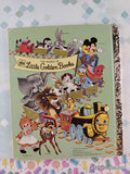 Vintage 1974 17th Printing Disney's Donald Duck's Toy Train Little Golden Book Hardcover