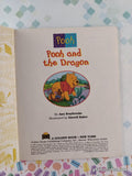 Vintage 1997 1st Edition Disney's Pooh and the Dragon Little Golden Book Hardcover