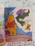 Vintage 1997 1st Edition Disney's Pooh and the Dragon Little Golden Book Hardcover