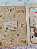 Vintage 1974 17th Printing Disney's Donald Duck's Toy Train Little Golden Book Hardcover