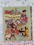 Vintage 1974 17th Printing Disney's Donald Duck's Toy Train Little Golden Book Hardcover
