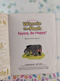 Vintage 1994 Disney's Winnie the Pooh: Eeyore, Be Happy! Little Golden Book Hardcover