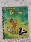 Vintage 1993 Disney's Bambi Little Golden Book Hardcover