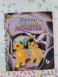 Vintage 1996 Disney's The Lion King: The Cave Monster Little Golden Book Hardcover