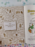 Vintage 1986 Disney's Donald Duck & the Big Dog Little Golden Book Hardcover