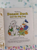 Vintage 1986 Disney's Donald Duck & the Big Dog Little Golden Book Hardcover