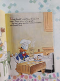 Vintage 1986 Disney's Donald Duck & the Big Dog Little Golden Book Hardcover