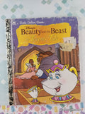 Vintage 1993 Disney's Beauty & the Beast: The Teapot's Tale Little Golden Book Hardcover