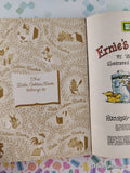 Vintage 1980 2nd Printing Sesame Street: Ernie's Work of Art Little Golden Book Hardcover