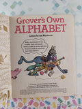 Vintage 1991 Sesame Street: Grover's Own Alphabet Little Golden Book Hardcover