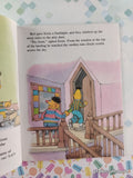 Vintage 1990 Sesame Street: What's Up in the Attic? Little Golden Book Hardcover