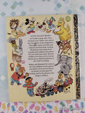 Vintage 1990 Sesame Street: What's Up in the Attic? Little Golden Book Hardcover