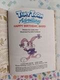 Vintage 1990 Tiny Toon Adventures: Happy Birthday Babs! Little Golden Book Hardcover