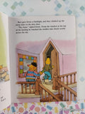Vintage 1993 Sesame Street: What's Up in the Attic? Little Golden Book Hardcover