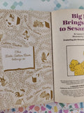Vintage 1985 Big Bird Brings Spring to Sesame Street Little Golden Book Hardcover