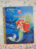 2013 Disney's The Little Mermaid Little Golden Book Hardcover