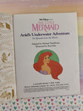 Vintage 1991 Disney's The Little Mermaid: Ariel's Underwater Adventure Little Golden Book Hardcover