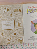 Vintage 1989 Disney's Peter Pan Little Golden Book Hardcover