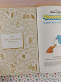 Vintage 1990 Donald Duck: Some Ducks Have All the Luck Little Golden Book Hardcover