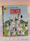 Vintage 1997 Disney's 101 Dalmatians Little Golden Book Hardcover