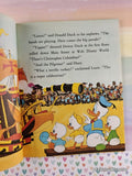 Vintage 1975 Disney's Donald Duck in America on Parade Little Golden Book Hardcover