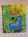 Vintage 1991  Disney's The Jungle Book Little Golden Book Hardcover