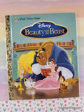 2010 Disney's Beauty & the Beast Little Golden Book Hardcover, Like New
