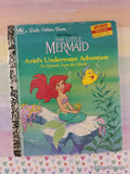 Vintage 1992 Disney's The Little Mermaid: Ariel's Underwater Adventure Little Golden Book Hardcover