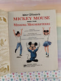 Vintage 1979 5th Printing Disney's Mickey Mouse & the Missing Mouseketeers Little Golden Book Hardcover