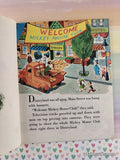 Vintage 1979 5th Printing Disney's Mickey Mouse & the Missing Mouseketeers Little Golden Book Hardcover