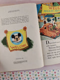 Vintage 1979 5th Printing Disney's Mickey Mouse & the Missing Mouseketeers Little Golden Book Hardcover